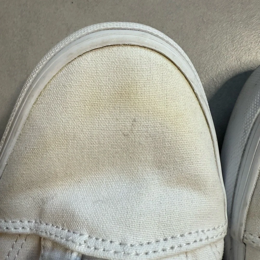 Vans All-White Low-Top Sneakers